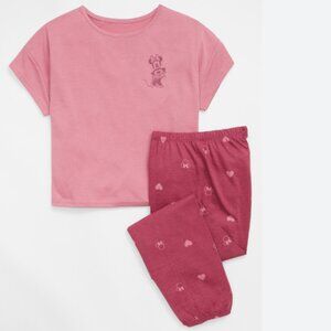 GapKids × Disney Minnie Mouse 100% Recycled PJ Set NEW - Size 8